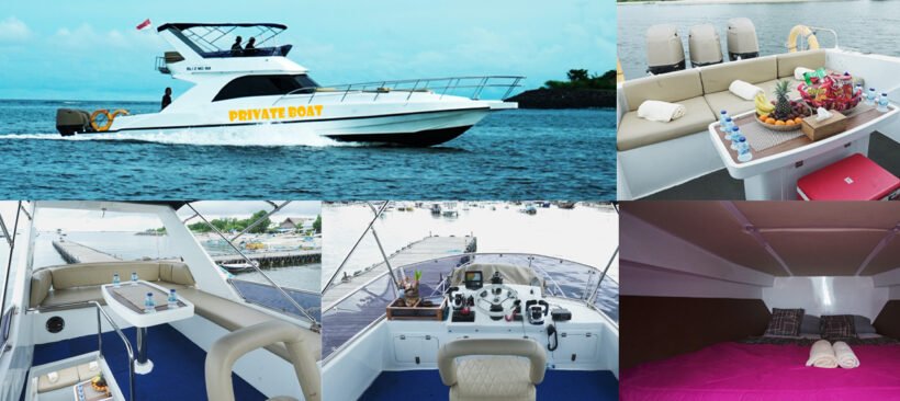 Bali Luxury Boat Charter to Nusa Penida